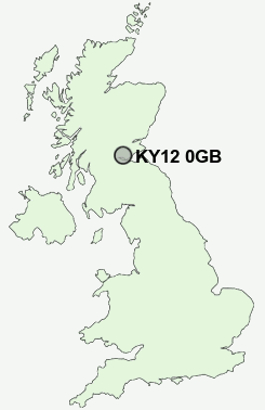 UK Postcode map