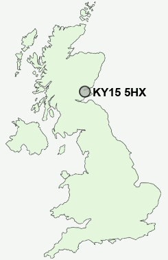 UK Postcode map