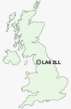 UK Postcode map