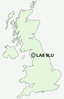 UK Postcode map