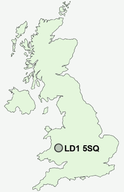 UK Postcode map