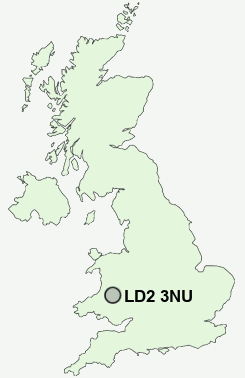 UK Postcode map