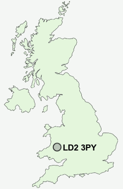 UK Postcode map