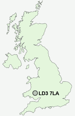 UK Postcode map