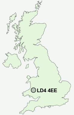 UK Postcode map