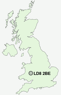 UK Postcode map