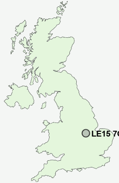 UK Postcode map