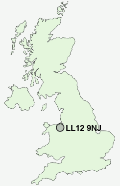 UK Postcode map