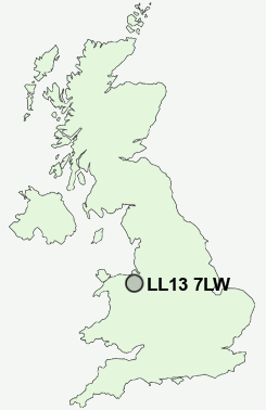 UK Postcode map