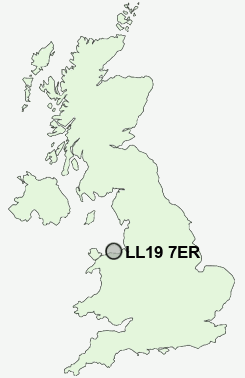 UK Postcode map