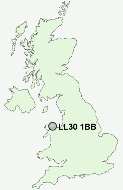 UK Postcode map