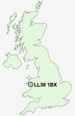 UK Postcode map