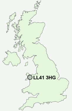 UK Postcode map