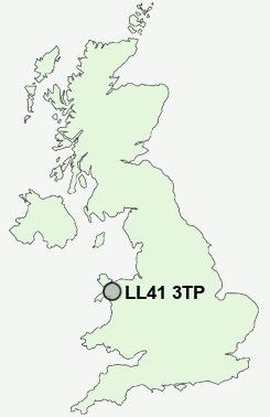 UK Postcode map