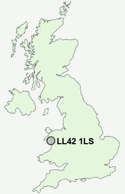 UK Postcode map