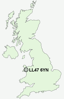 UK Postcode map