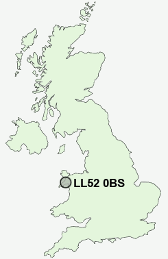 UK Postcode map