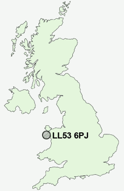 UK Postcode map