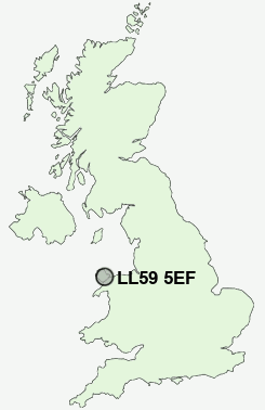 UK Postcode map