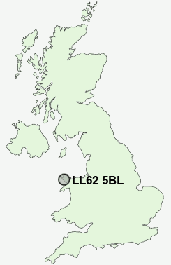 UK Postcode map