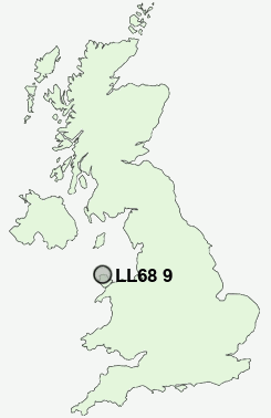 UK Postcode map