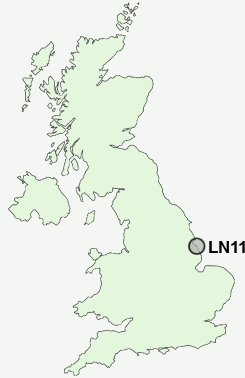 UK Postcode map