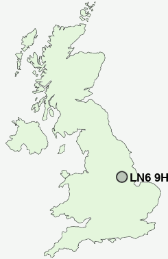 UK Postcode map