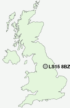 UK Postcode map