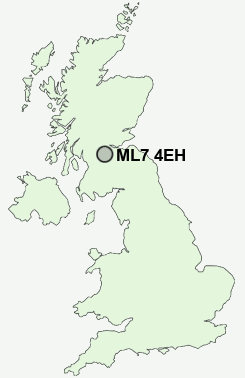 UK Postcode map