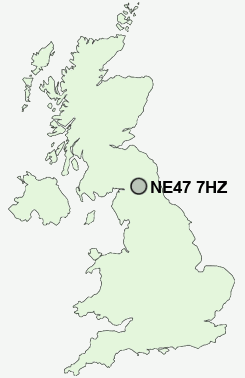 UK Postcode map