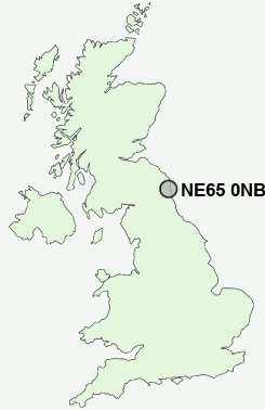 UK Postcode map