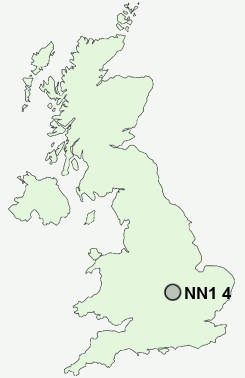 UK Postcode map