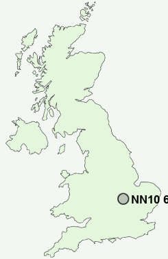 UK Postcode map