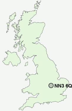 UK Postcode map