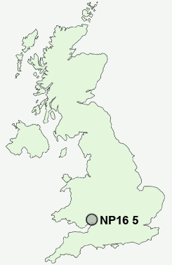 UK Postcode map