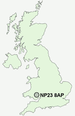 UK Postcode map