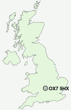 UK Postcode map