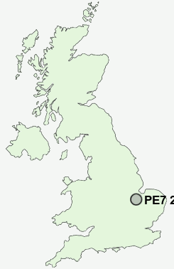 UK Postcode map