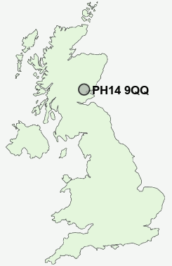 UK Postcode map