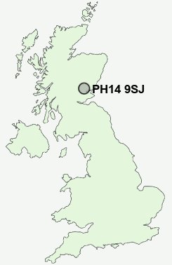 UK Postcode map