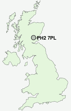 UK Postcode map