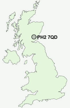 UK Postcode map