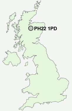 UK Postcode map