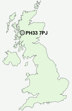 UK Postcode map