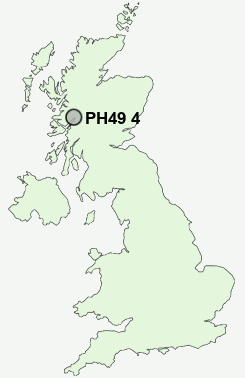 UK Postcode map