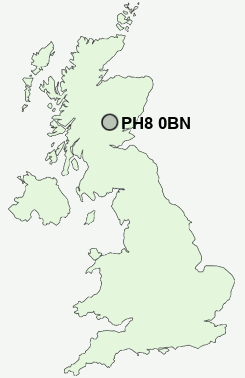 UK Postcode map