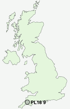 UK Postcode map