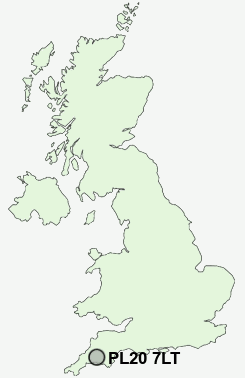 UK Postcode map