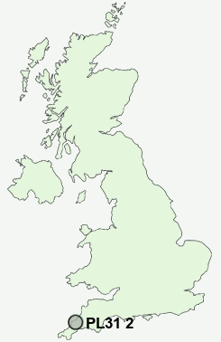 UK Postcode map