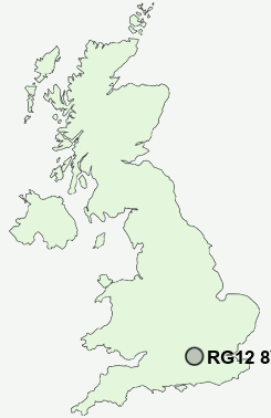 UK Postcode map